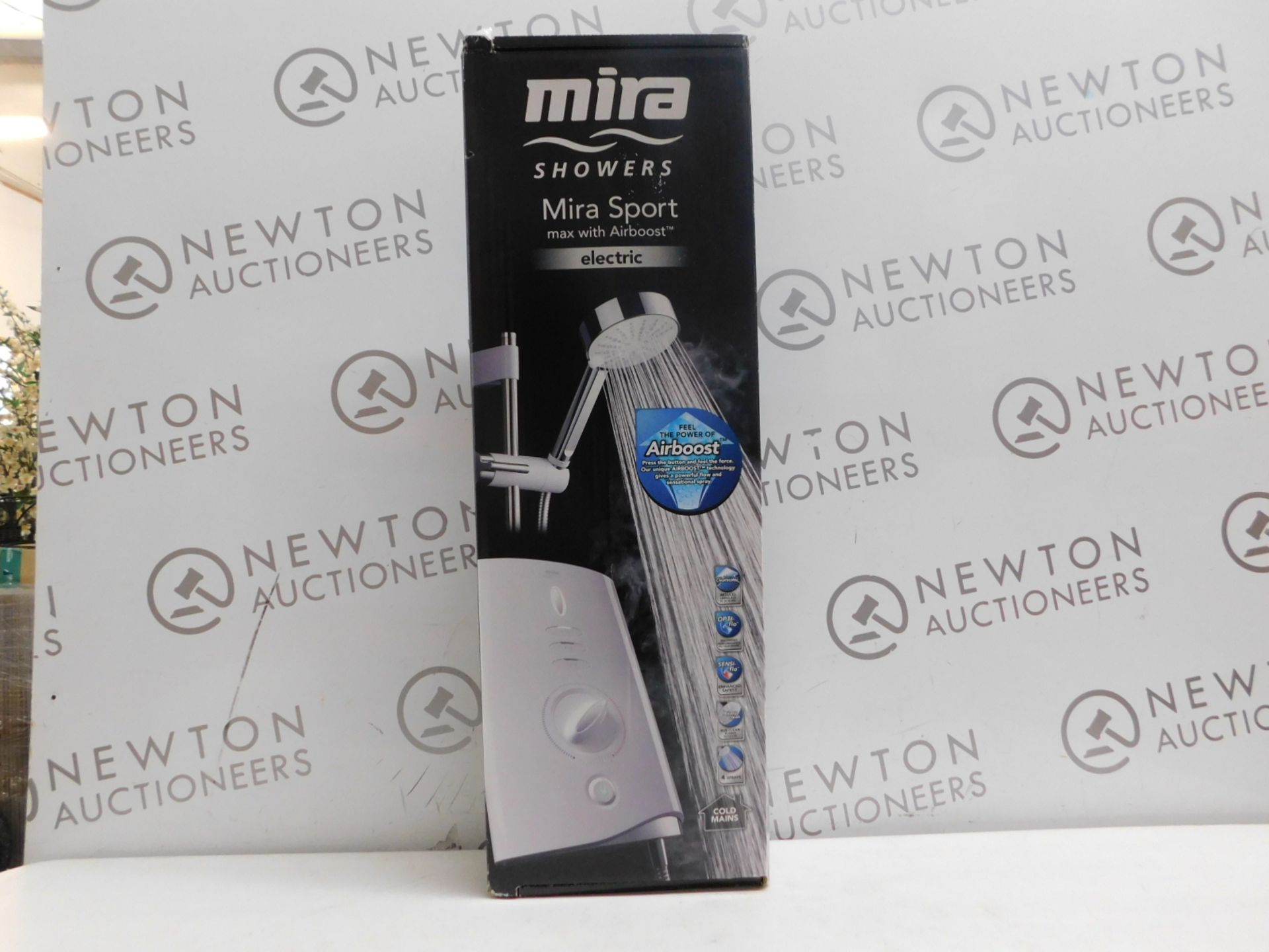 1 BOXED MIRA SHOWERS MIRA SPORT MAX WITH AIRBOOST ELECTRIC SHOWER RRP Â£249.99