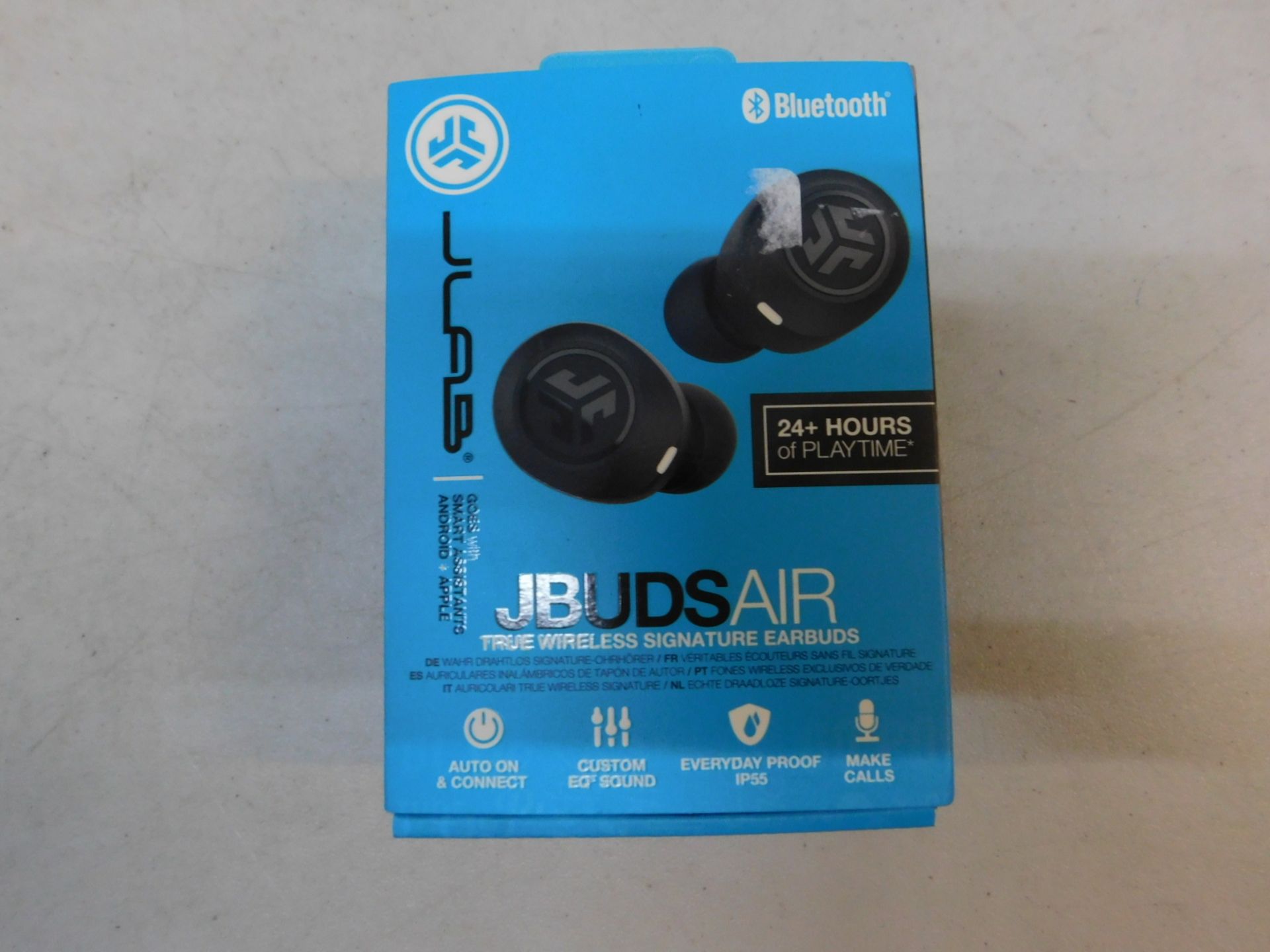 1 BOXED JLAB JBUDSAIR TRUE WIRLESS EARPHONES RRP Â£129.99