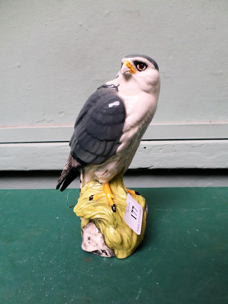 White & Mackay Royal Doulton scotch whisky decanter of a merlin