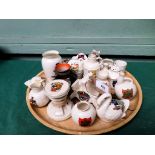 Selection of 20 Crestware items from various factories