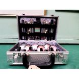 Unused metal ladies make-up case