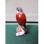 Beneagles blended scotch whisky beswick decanter of a kestrel