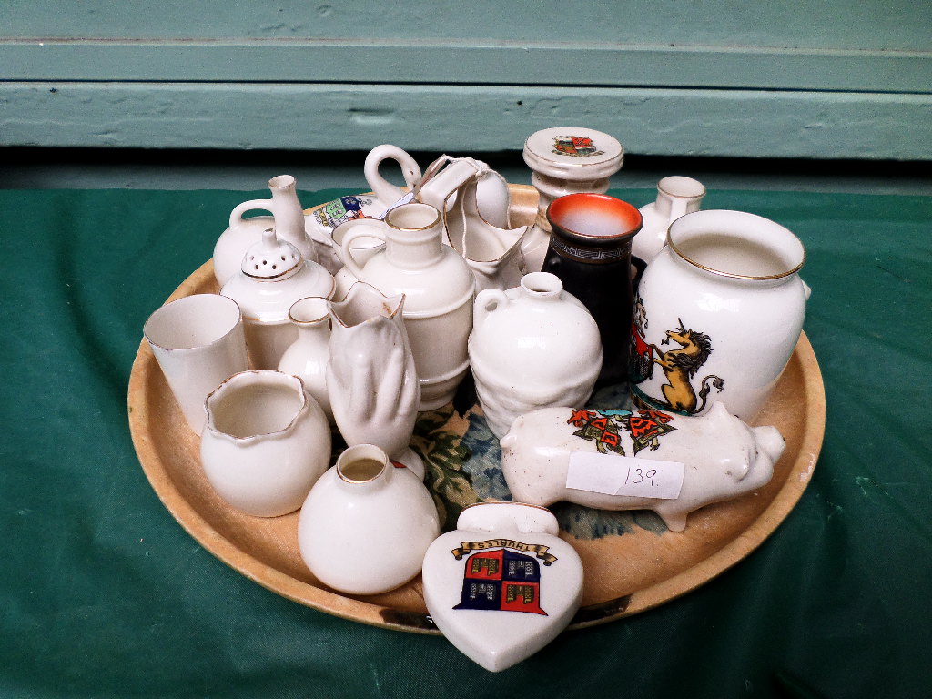 Selection of 20 Crestware items from various factories - Image 3 of 3