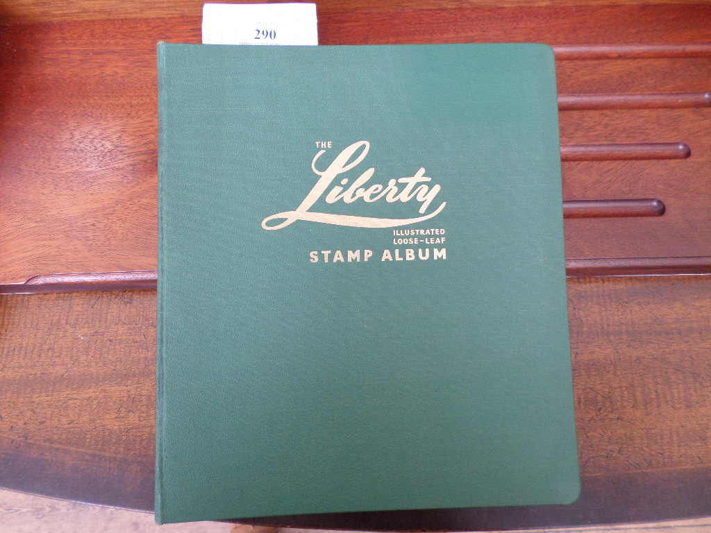 Liberty stamp album containing a selection of loose swaps incl.