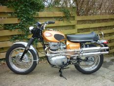 1969 BSA A65 Firebird Scrambler 650cc