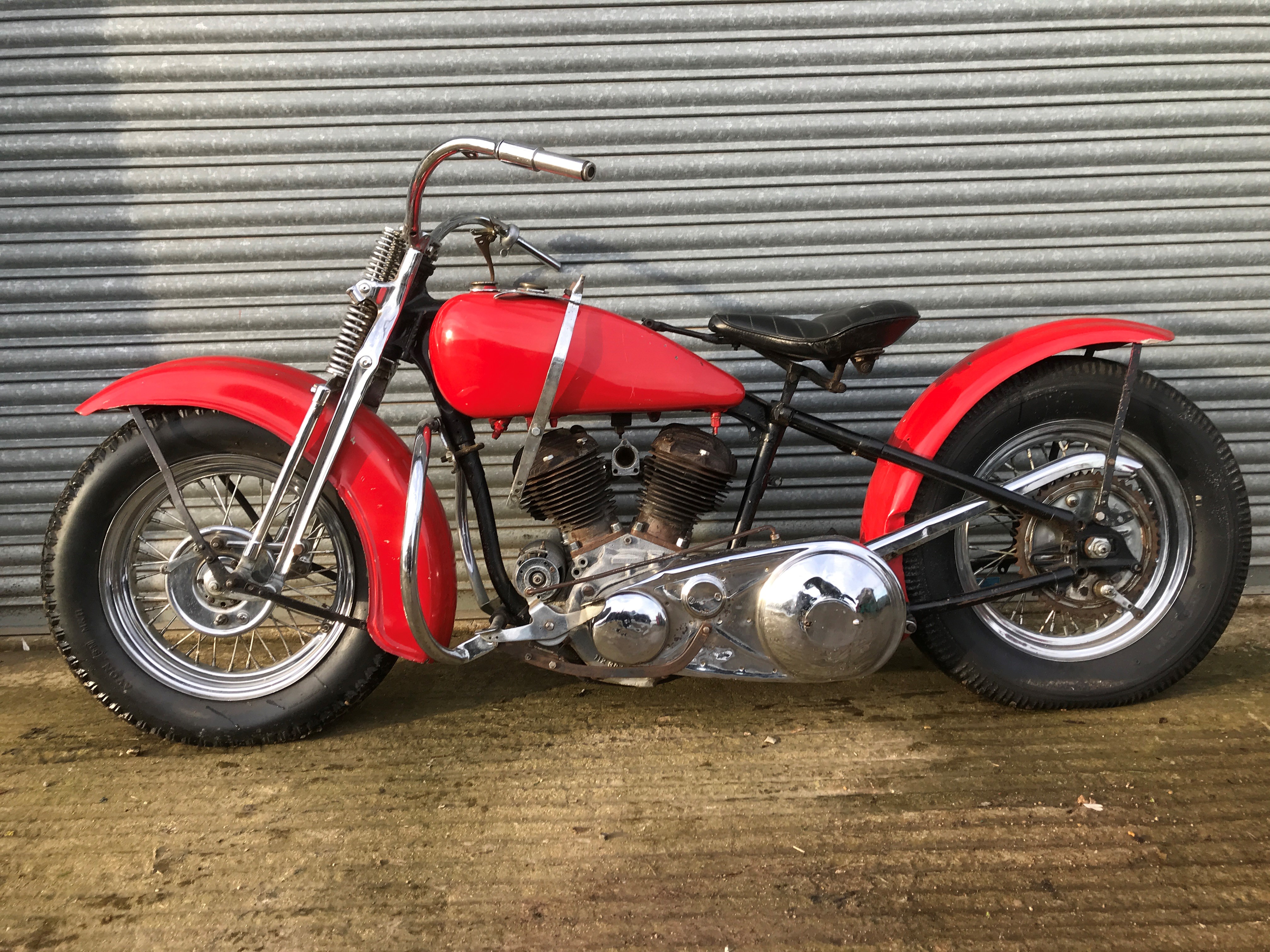 1935 Harley Davidson Model V Project