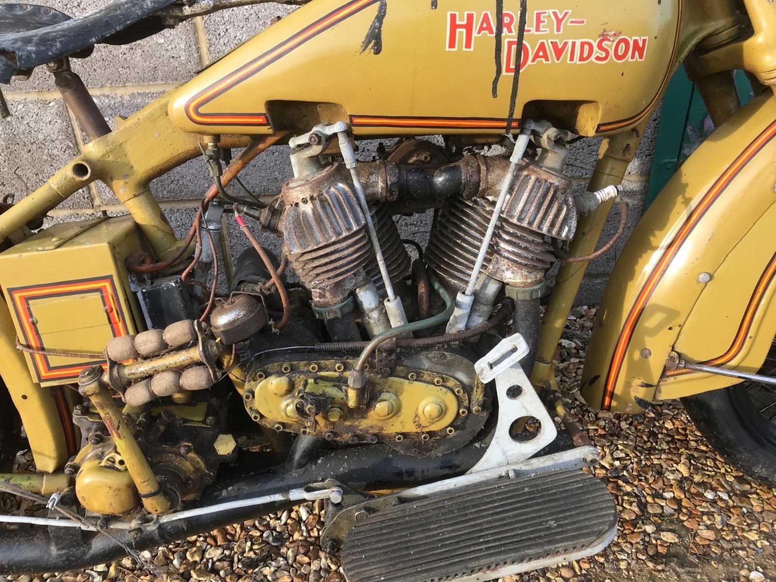 1925 (?) Harley Davidson JD fitted with a 1918 engine - Image 2 of 8