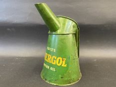 A Price's Energol Motor Oil quart measure in good condition, fated February 1964.