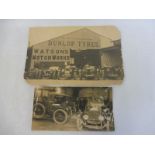 Of VSCC interest - A great period photograph of Watson's Motor Works with a line up of pre-war