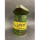 An unusual Silene Lubricants Ltd quart measure.