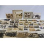 Pre-War Ford Model T - 48 postcards showing various privately owned examples in period, several