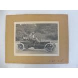 A good early period larger scale photograph of a chain driven Fiat motor car.