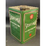 A Sportsman 100% Pennsylvania Oil square can in very good condition.