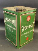 A Sportsman 100% Pennsylvania Oil square can in very good condition.