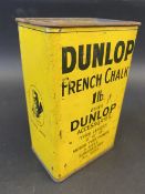 A Dunlop French Chalk 1lb rectangular tin.