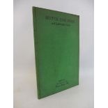 A Pratts Motor Oil log book and lubrication guide book, in excellent condition.