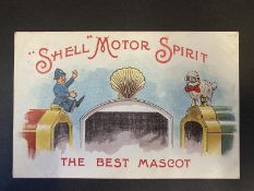 A Shell pictorial postcard - 'The Best Mascot', no. 79.