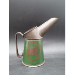 A Wakefield Castrol half pint oil pourer with good colour, dated 1949.