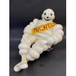 A large Michelin Mr Bibendum figure.