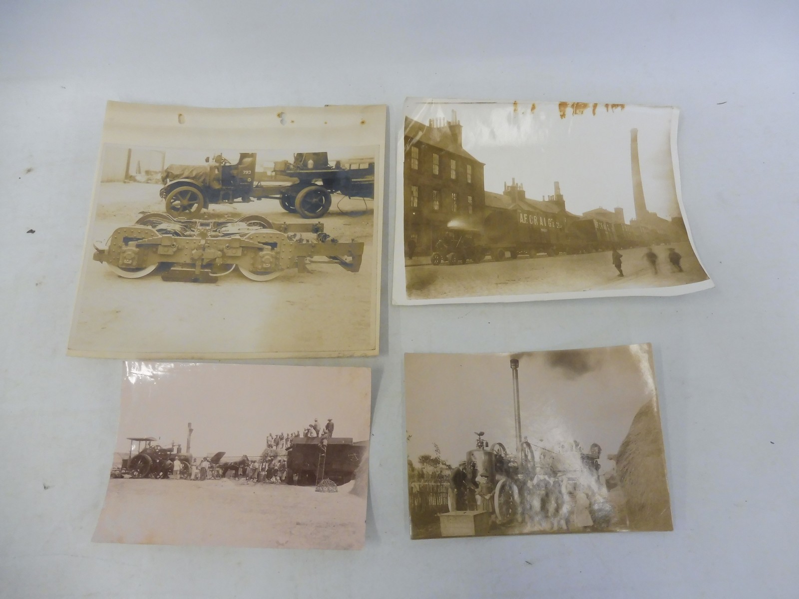 Traction/Steam Engine and Agricultural interest - eight larger scale photographs, three depicting an - Image 3 of 7