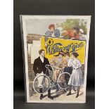 A Whitworth Cycles advertising poster, printed in 1993, Italy, 19 1/2 x 27 1/2".