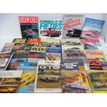 A collection of American motoring car books.