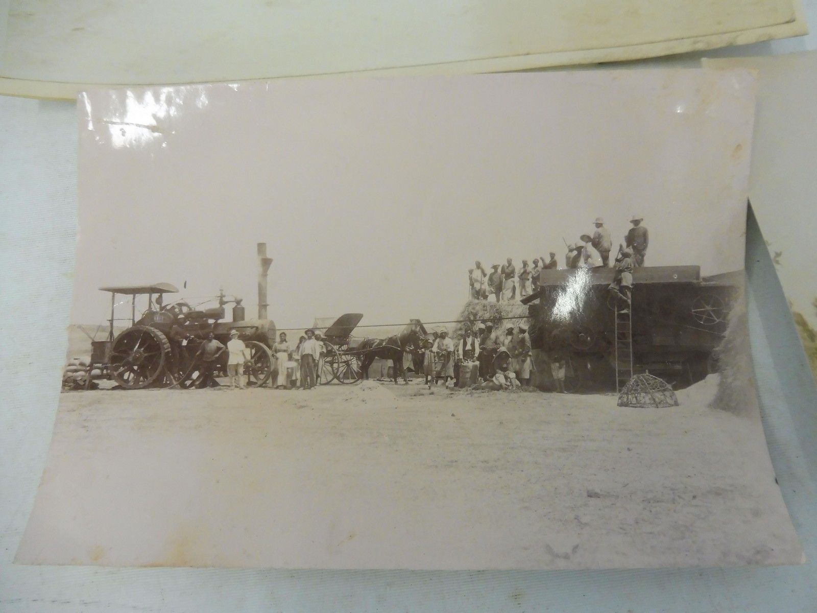 Traction/Steam Engine and Agricultural interest - eight larger scale photographs, three depicting an - Image 4 of 7