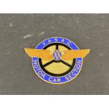 A cased V.A.S.A.C. plaque 'Motor Car Section'.