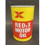 A Redex Motor Oil new old stock pint can, still full.