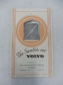 A Volvo 1927 sales brochure.