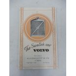 A Volvo 1927 sales brochure.