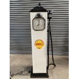 An Avery Hardoll Model 88 electric petrol pump, restored.