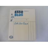An Esso Blue receipt pad.