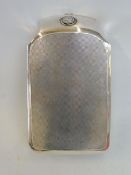 A silver plated cigar/cigarette case in the form of a vintage Vauxhall radiator, in good original