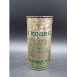 An unusual Duckhams Adcoidised NP oil can shop or salesman display/sample tin.