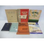 Seven assorted volumes including a Payen gasket catalogue, AA road map of India etc.