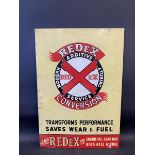 A Redex Conversion tin advertising sign, 17 1/2 x 25".