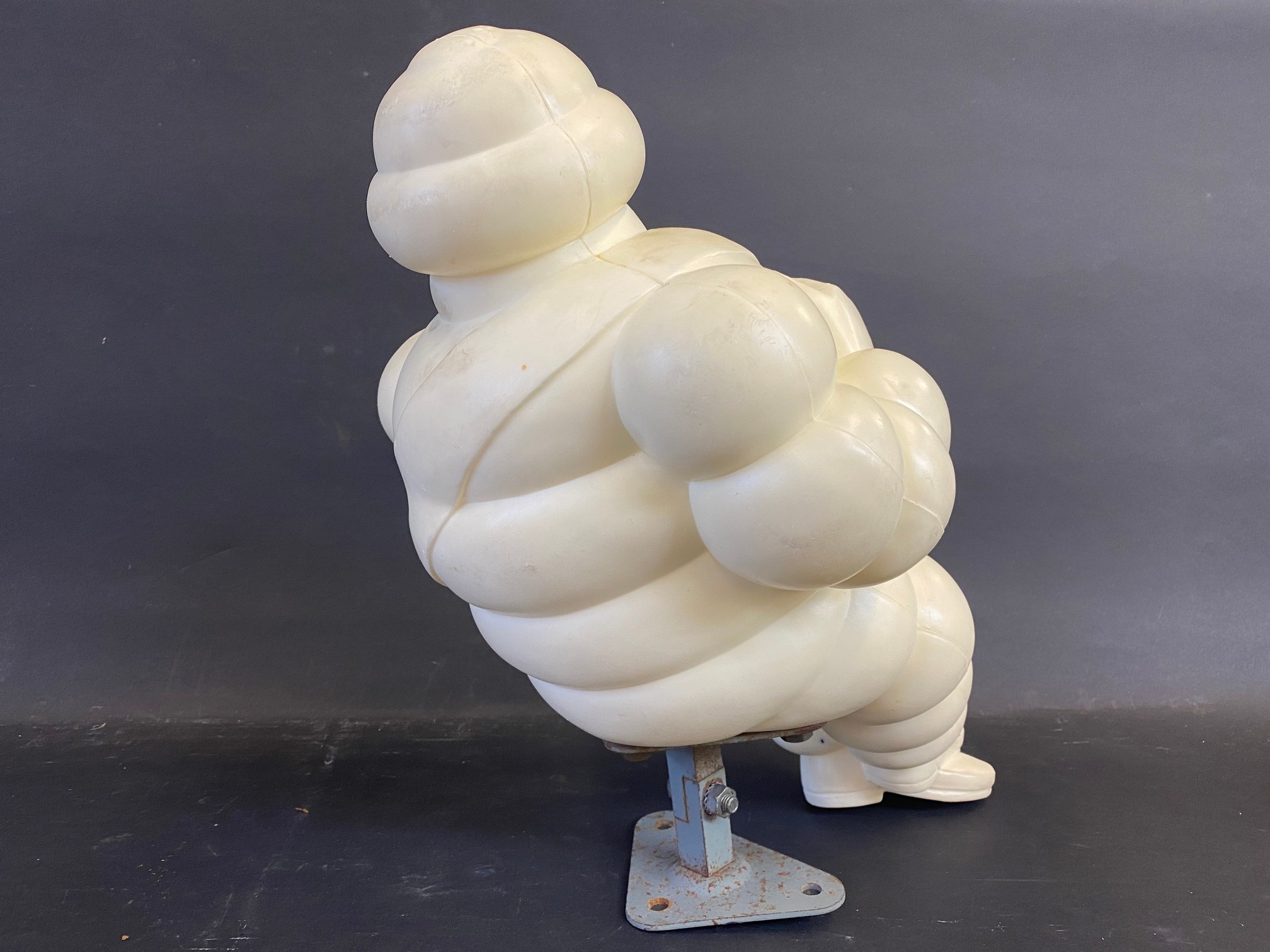 A Michelin air tower advertising plastic seated Mr. Bibendum figure. - Image 2 of 2