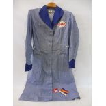 A new old stock overcoat with Esso branding, manufactured by Beacon Reg'd, size W (bust 36/38") -