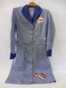 A new old stock overcoat with Esso branding, manufactured by Beacon Reg'd, size W (bust 36/38") -