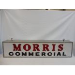 A Morris Commercial illuminated lightbox, 60" wide x 14" high x 8 1/2" deep.