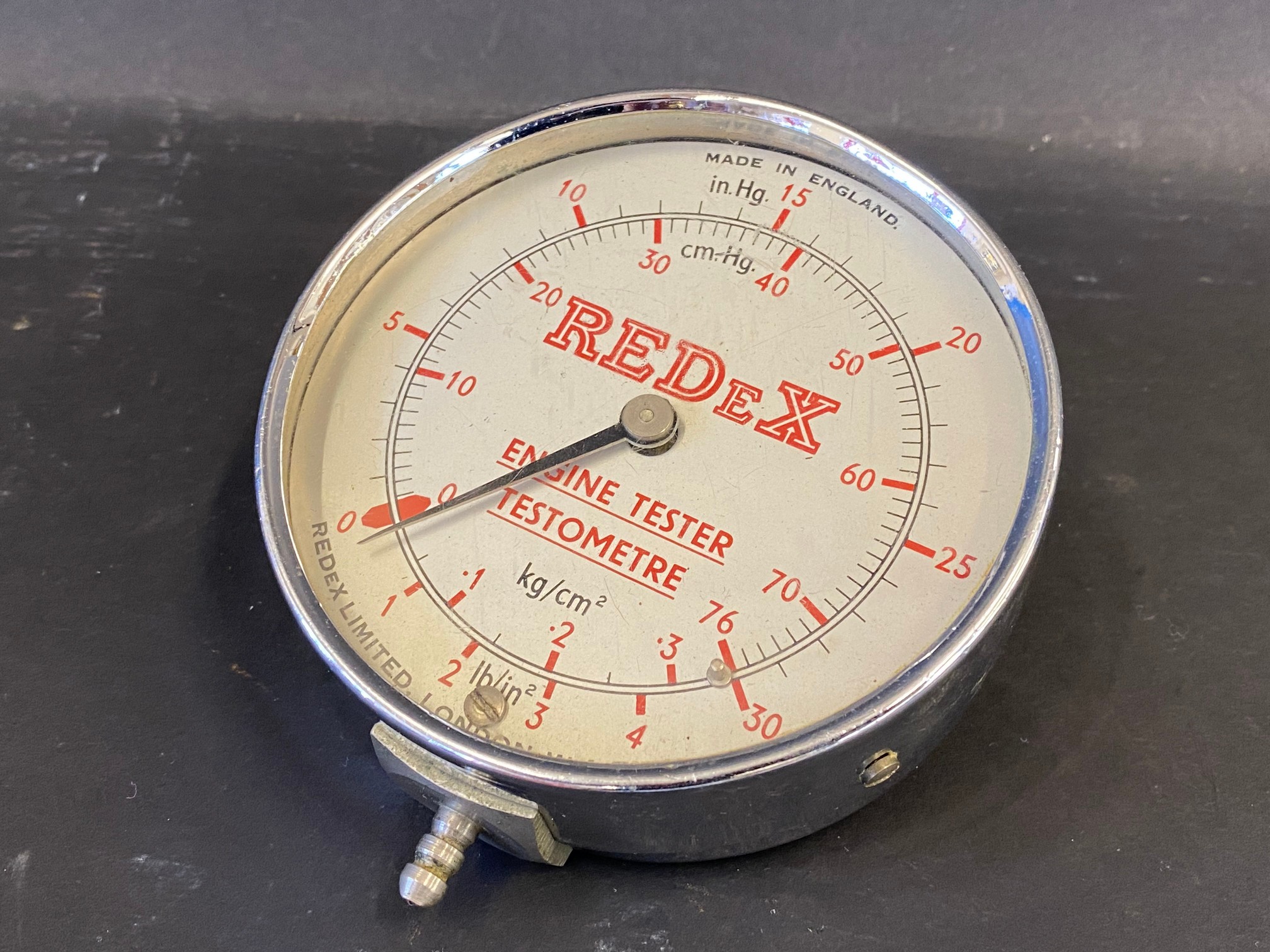 A Redex Engine Tester gauge.