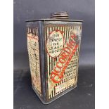 An Accordion Flexible Paint rectangular quart can.