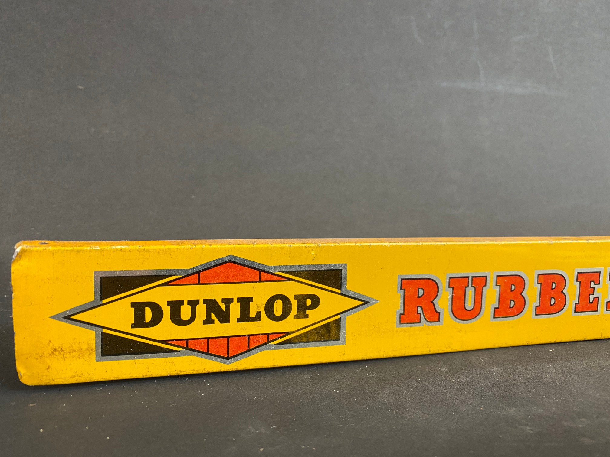 A Dunlop Rubber Solution shelf strip, in good condition. - Image 2 of 4