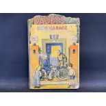 An early children's book titled 'Daddy's New Garage, depicting a garage scene to the front.