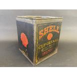 A Shell Cup Grease square tin.