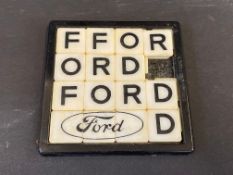 A Ford promotional puzzle.