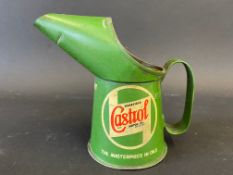 A Wakefield Castrol Motor Oil half pint measure, in good condition.