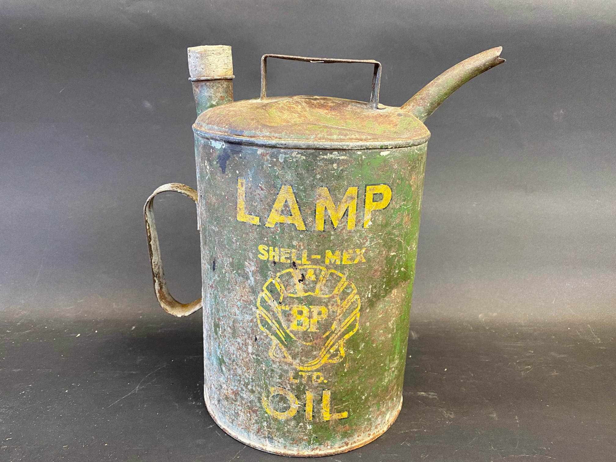 A Shell-Mex & BP Ltd Lamp Oil can.