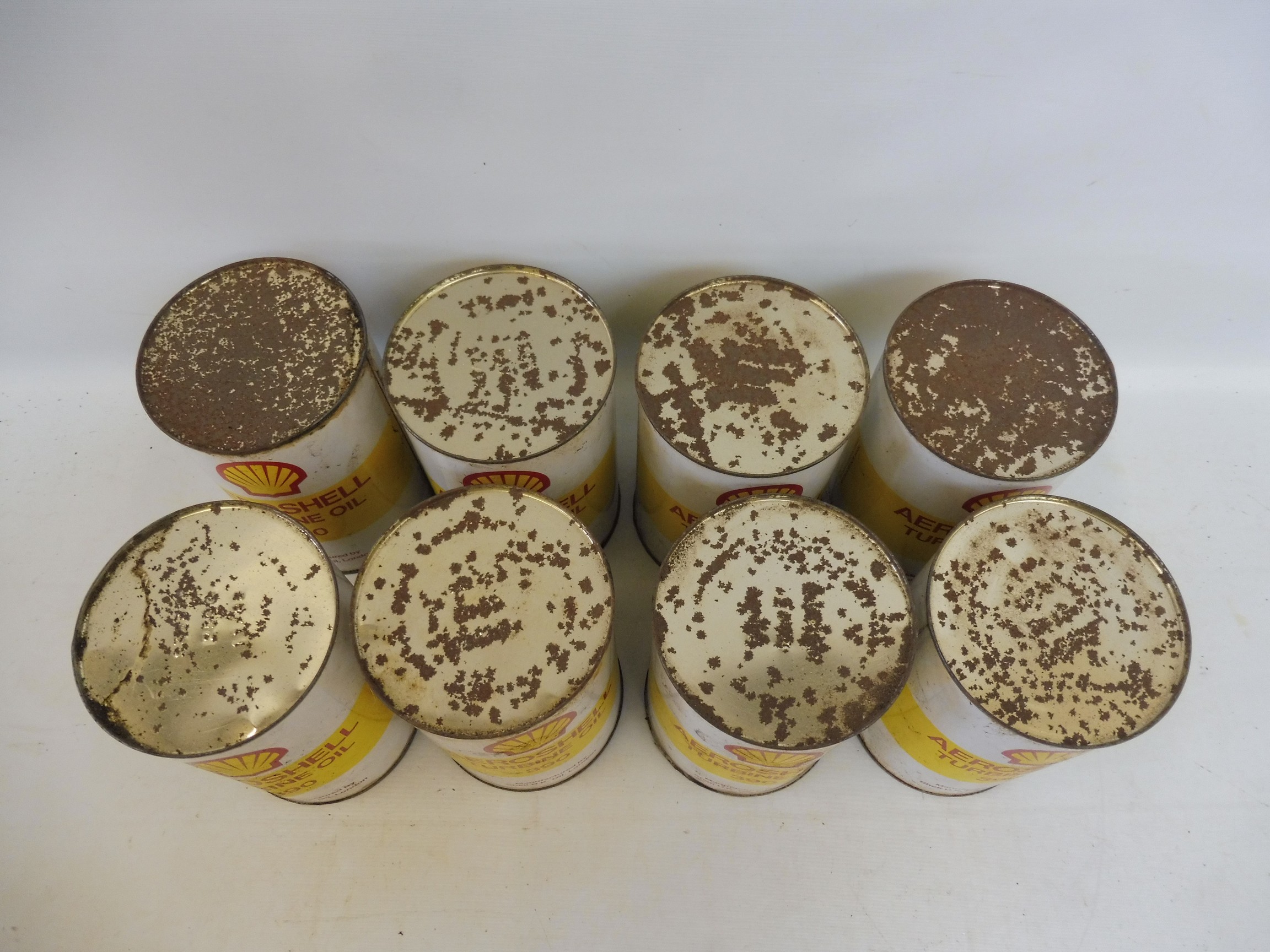 Eight unopened litre cans of Aeroshell Turbine oil. - Image 2 of 3